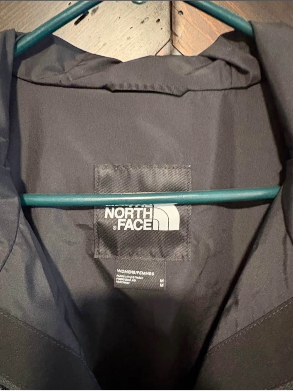 The North Face Women's Black Hooded Trench Coat - Picture 3 of 3
